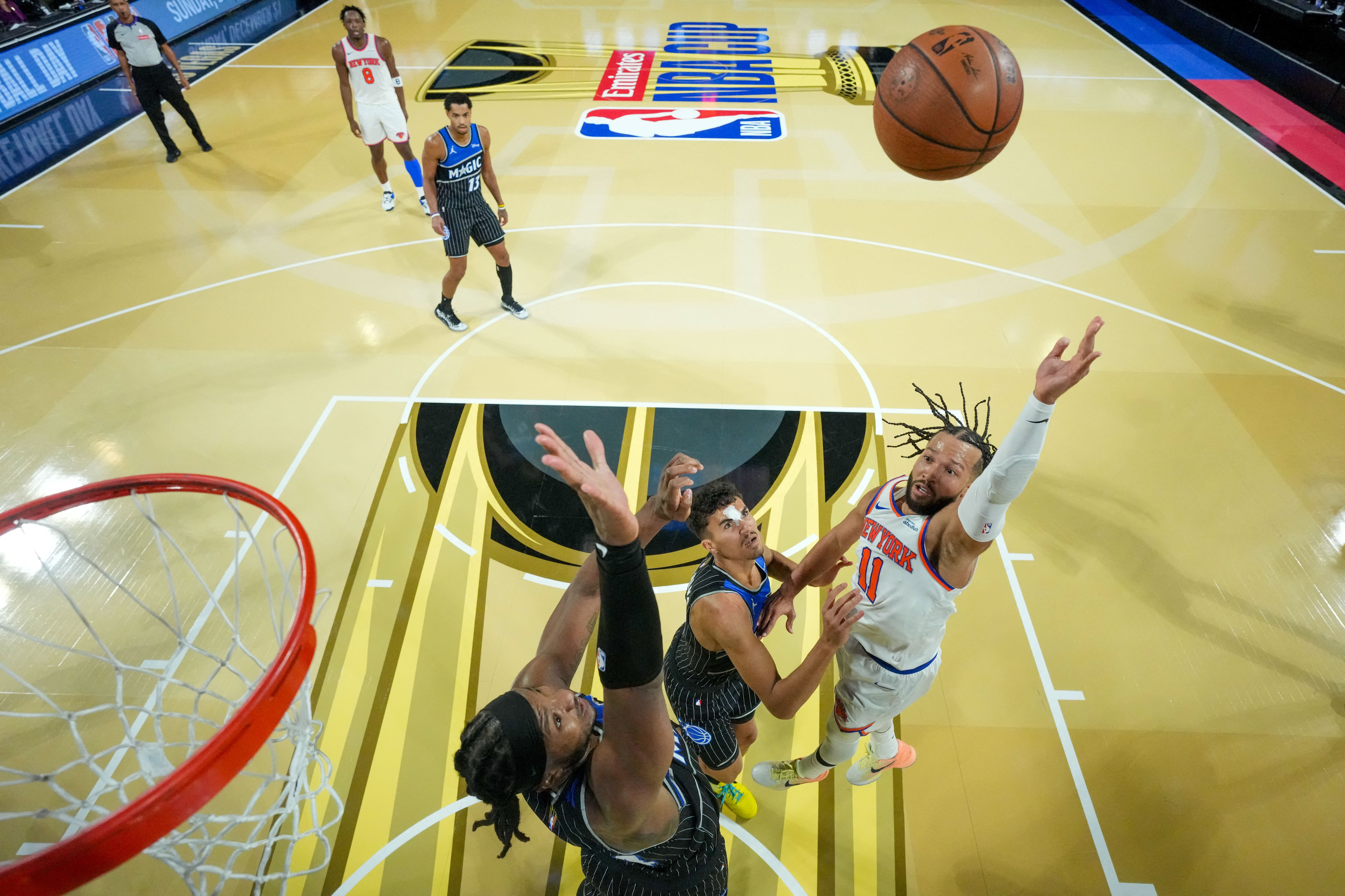 Jalen Brunson Knicks Magic NBA Cup semifinals