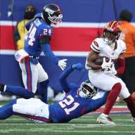Giants can't get out of own way, fall to Commanders 29-21 10 Terry McLaurin Commanders Giants Week 15 TD