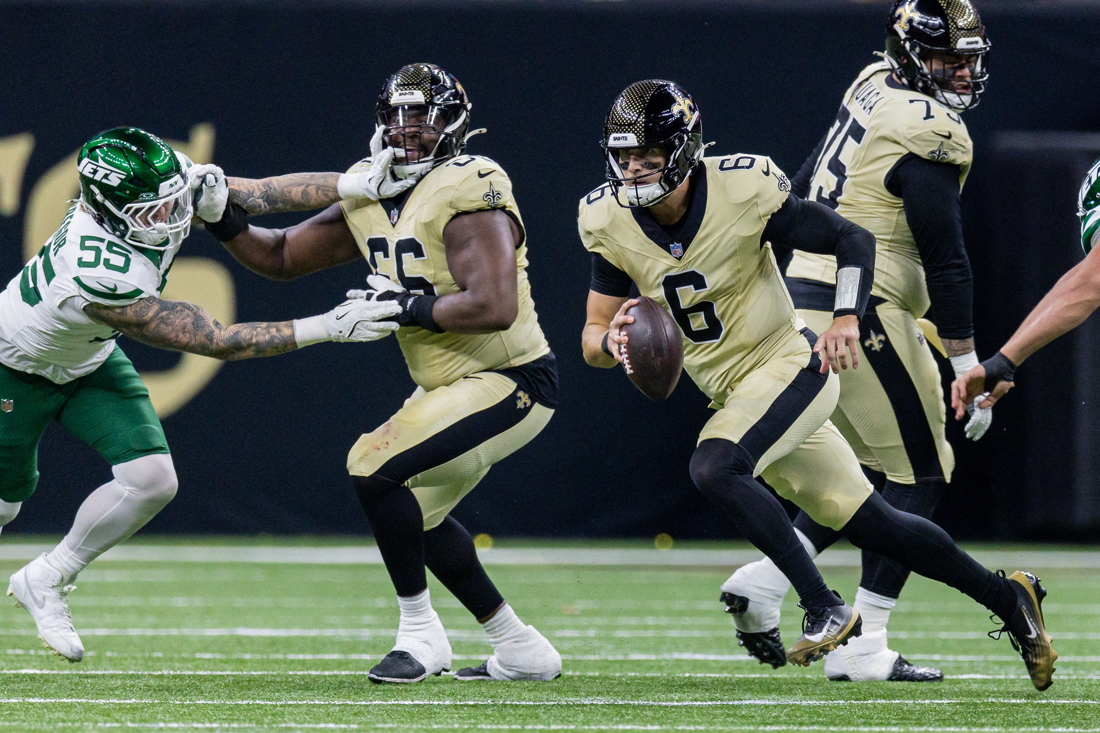 Tyler Shough Saints Jets