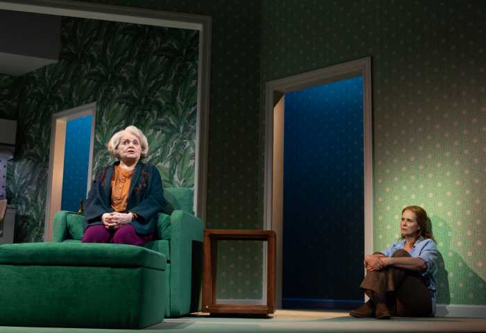June Squibb and Cynthia Nixon in "Marjorie Prime" on Broadway