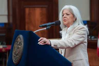 Republican New York City Council Member Vickie Paladino, who is facing calls for censure over anti-Muslim social media posts.