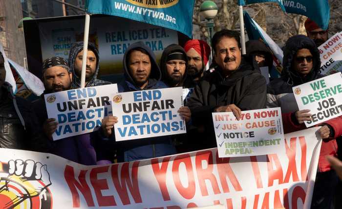 Protesters speak ahead of City Council vote on unfair deactivations bill