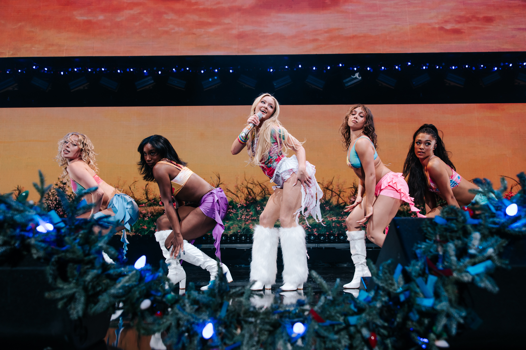 Zara Larsson at Jingle Ball.