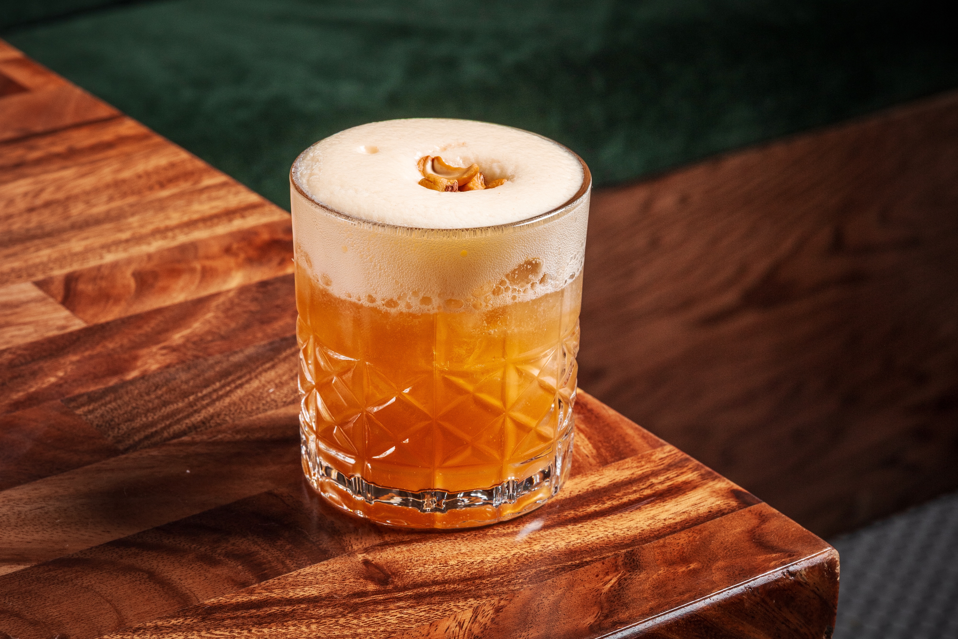 The Caipirinha, a cocktail at Berimbau Brazilian Table.