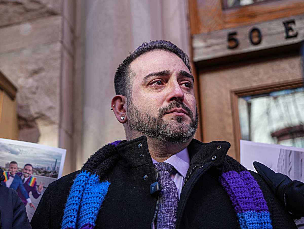 Manhattan man demands that ICE free his husband from custody after being detained in 'trap' over missed hearing three years ago 2