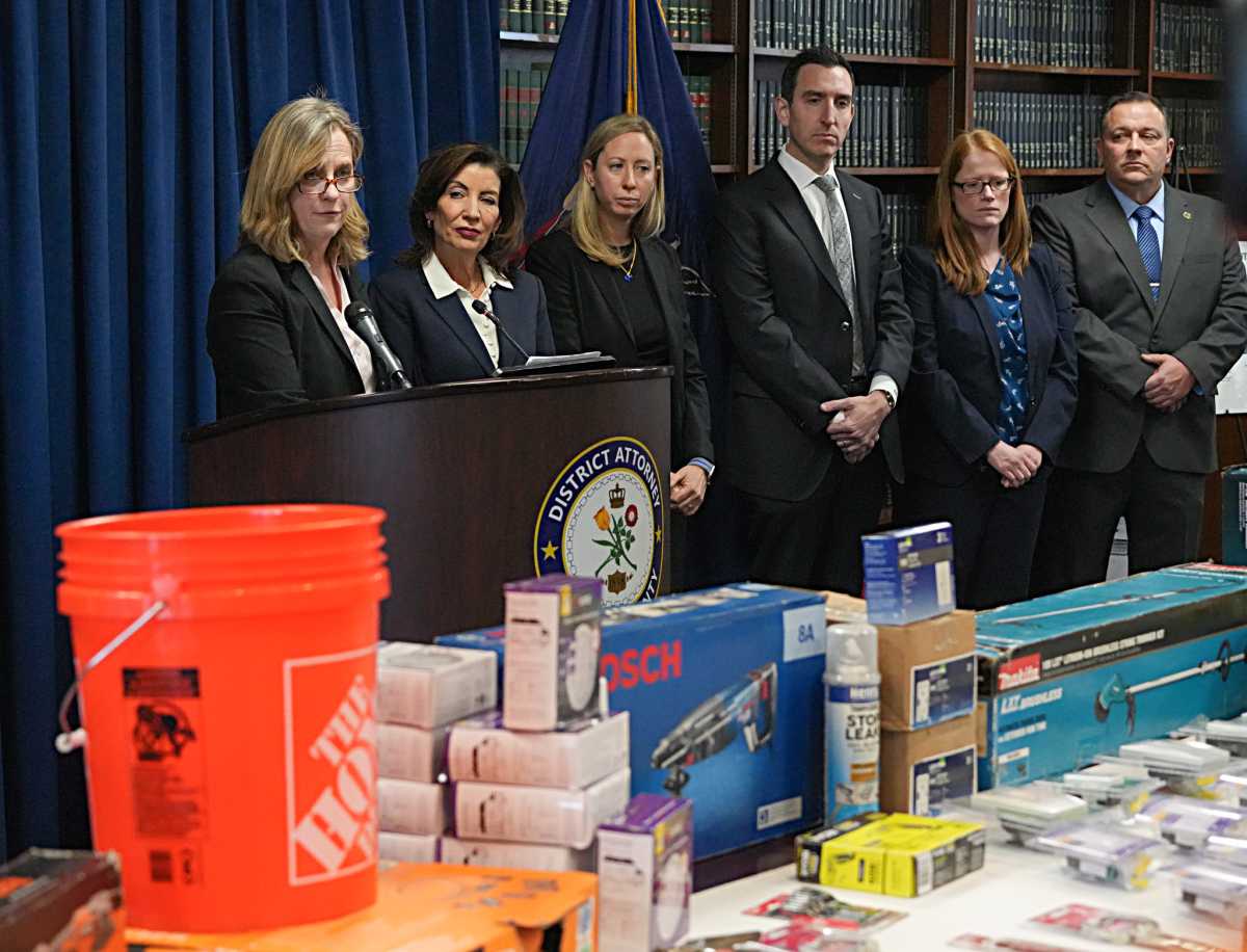 Queens retail theft ring nailed: 13 do-it-yourself thieves cuffed for stealing more than $2 million in Home Depot goods in historic bust 2