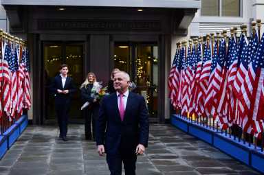 FDNY Commissioner Robert Tucker officially retired on Dec. 19 with a walkout ceremony.
