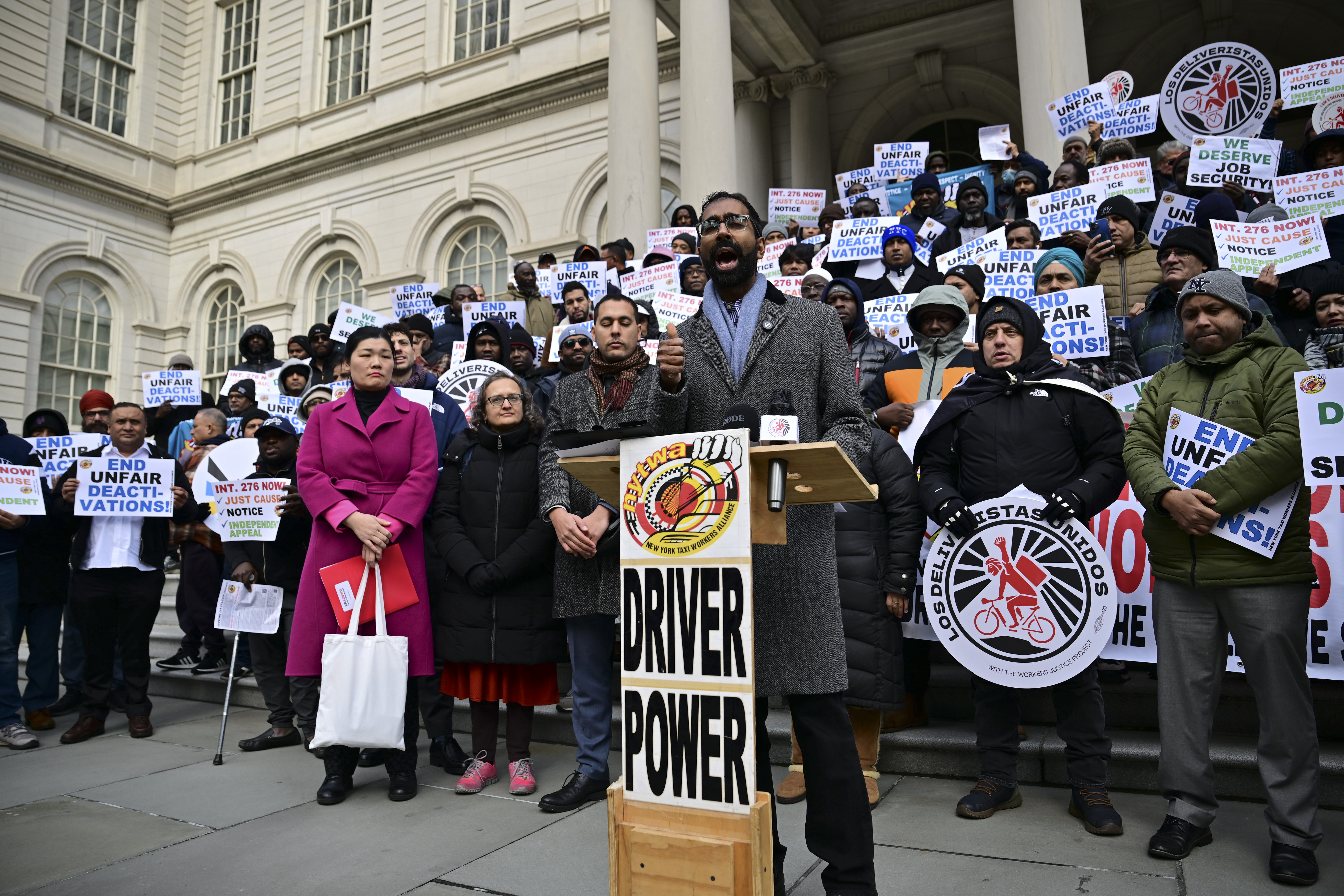 queens lawmaker speaks against Uber and Lyft driver deactivation