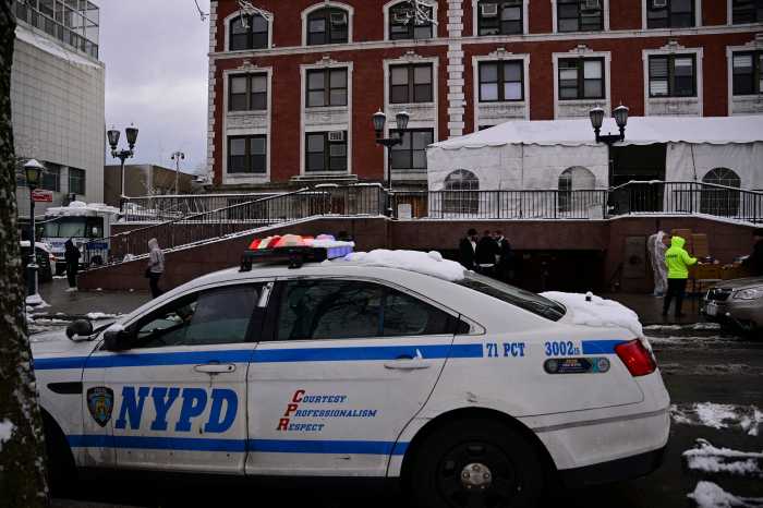NYC responds, NYPD ramps up security after antisemitic terrorist attack in Australia 4 Police outside the Chabad Lubavitch world headquarters on Eastern Parkway in Crown Heights, Brooklyn on Dec. 14, 2025.