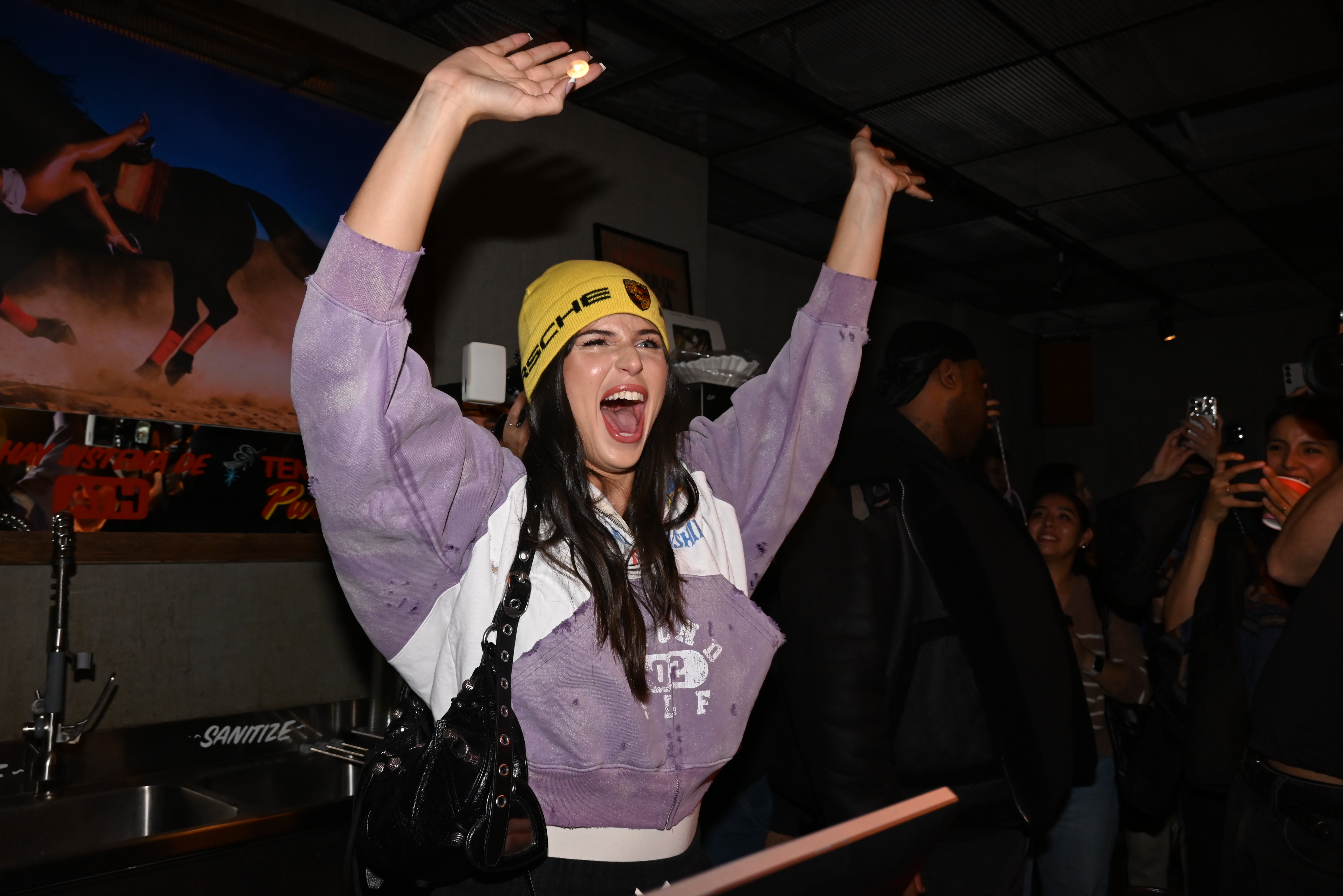 Nathy Peluso at Café Colmado in the Lower East Side.
