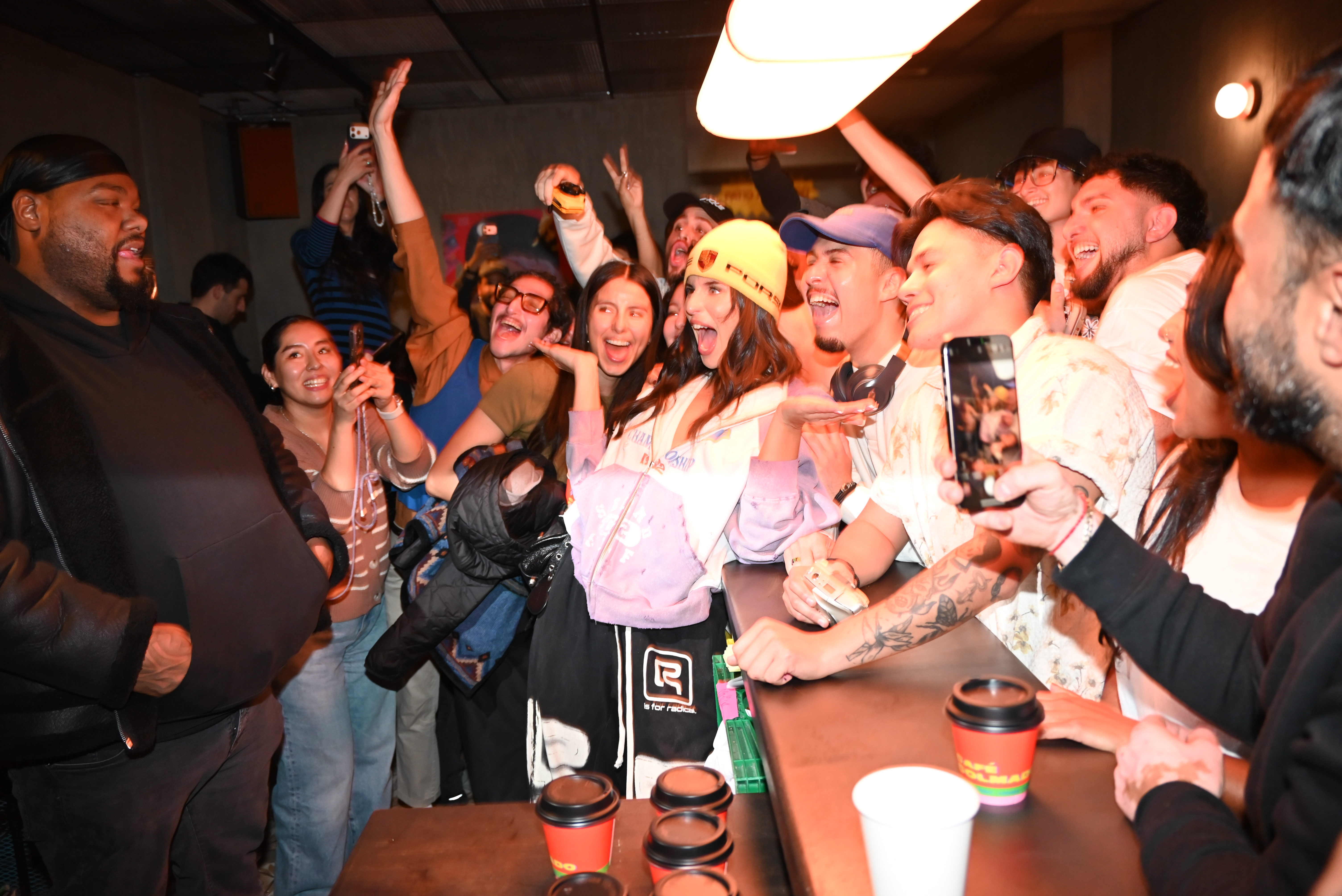 Nathy Peluso at Café Colmado in the Lower East Side.