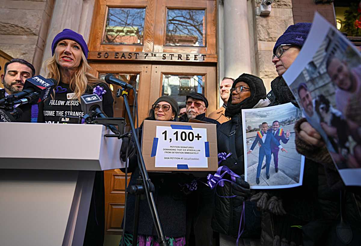 Manhattan man demands that ICE free his husband from custody after being detained in 'trap' over missed hearing three years ago 3