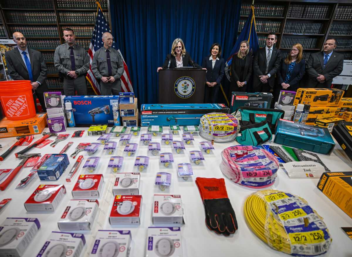 Queens retail theft ring nailed: 13 do-it-yourself thieves cuffed for stealing more than $2 million in Home Depot goods in historic bust 7