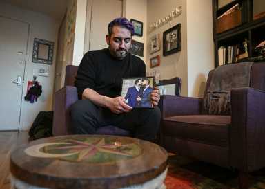 Husband of Brooklyn man detained by DHS and ICE holds his photo