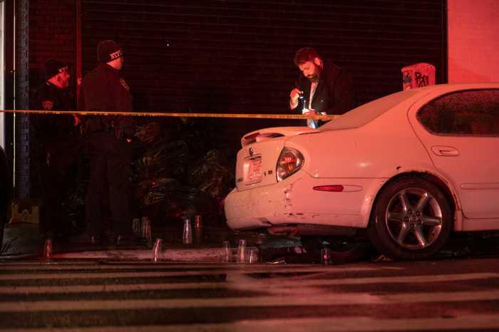 Brooklyn mass shooting: Six teens injured in early-morning hail of bullets outside event space 2 Police at scene of Brooklyn mass shooting