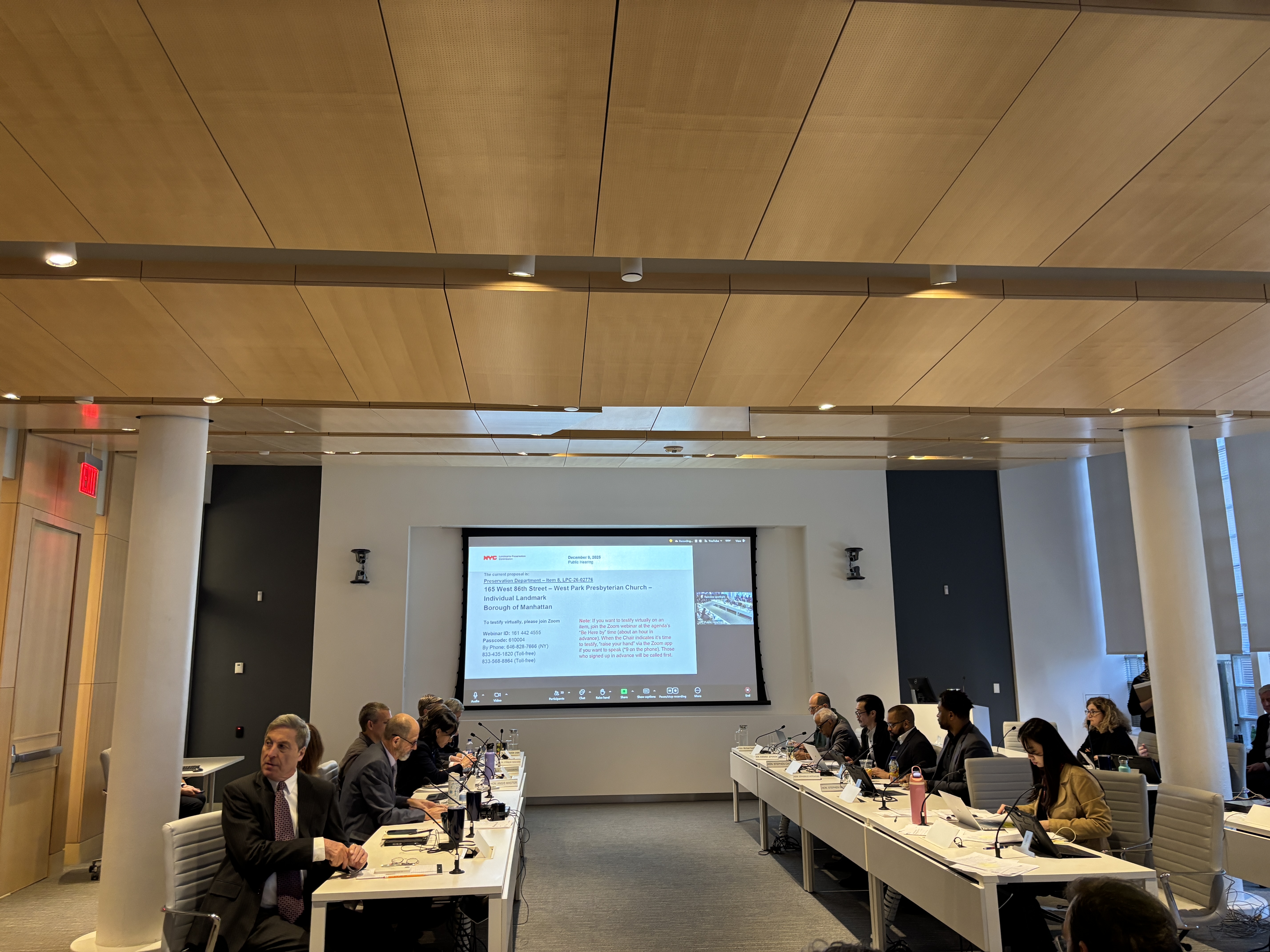 Landmarks Preservation Commission hears pleas to save West Park Presbyterian Church 3 The Landmarks Preservation Commission heard arguments for saving West Park Presbyterian Church.