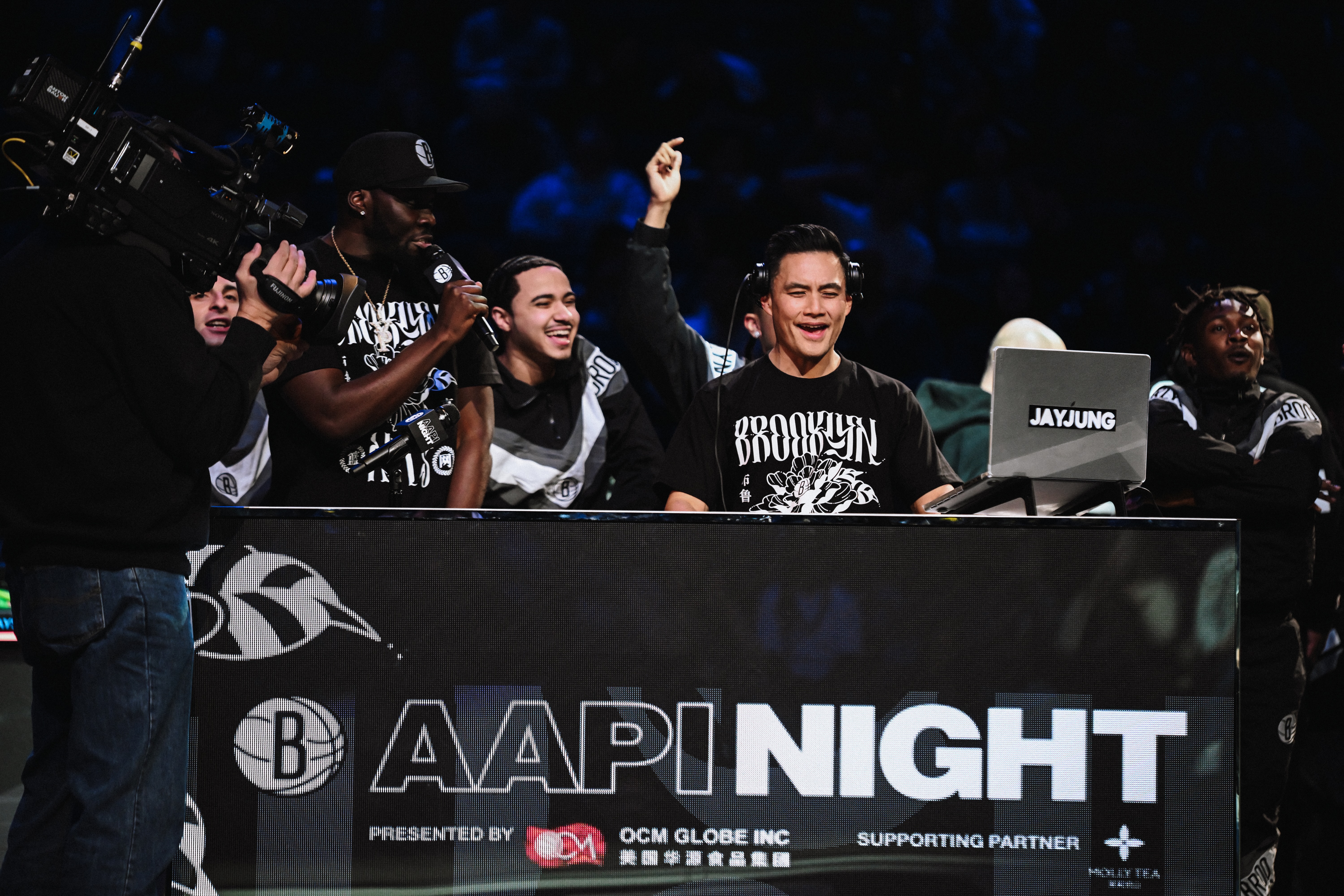 AAPI Night took over Barclays Center on Monday night.
