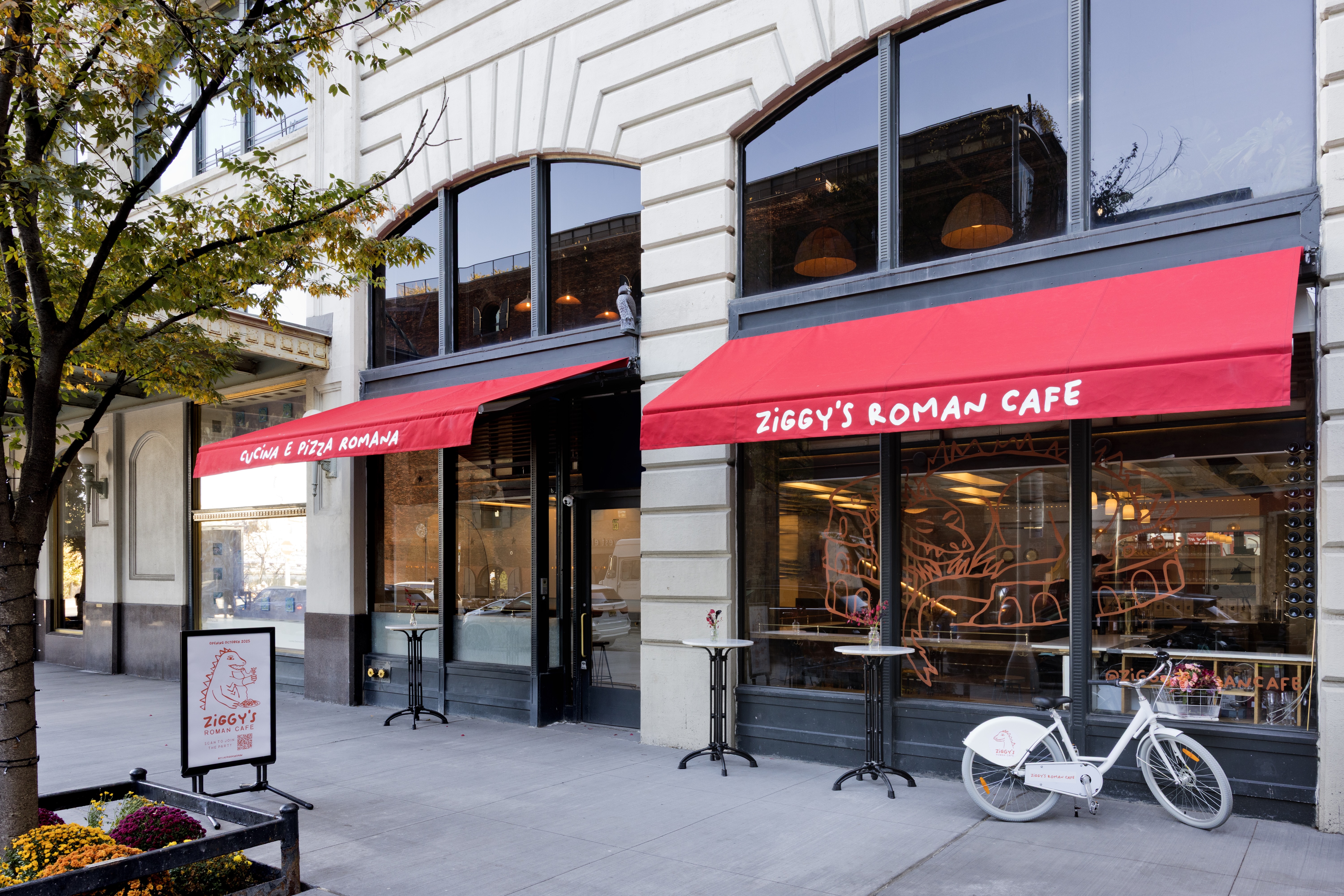 Ziggy’s Roman Cafe opens in DUMBO: What to know about the borough’s newest family-friendly Italian restaurant 2 Ziggy's Roman Cafe. exterior