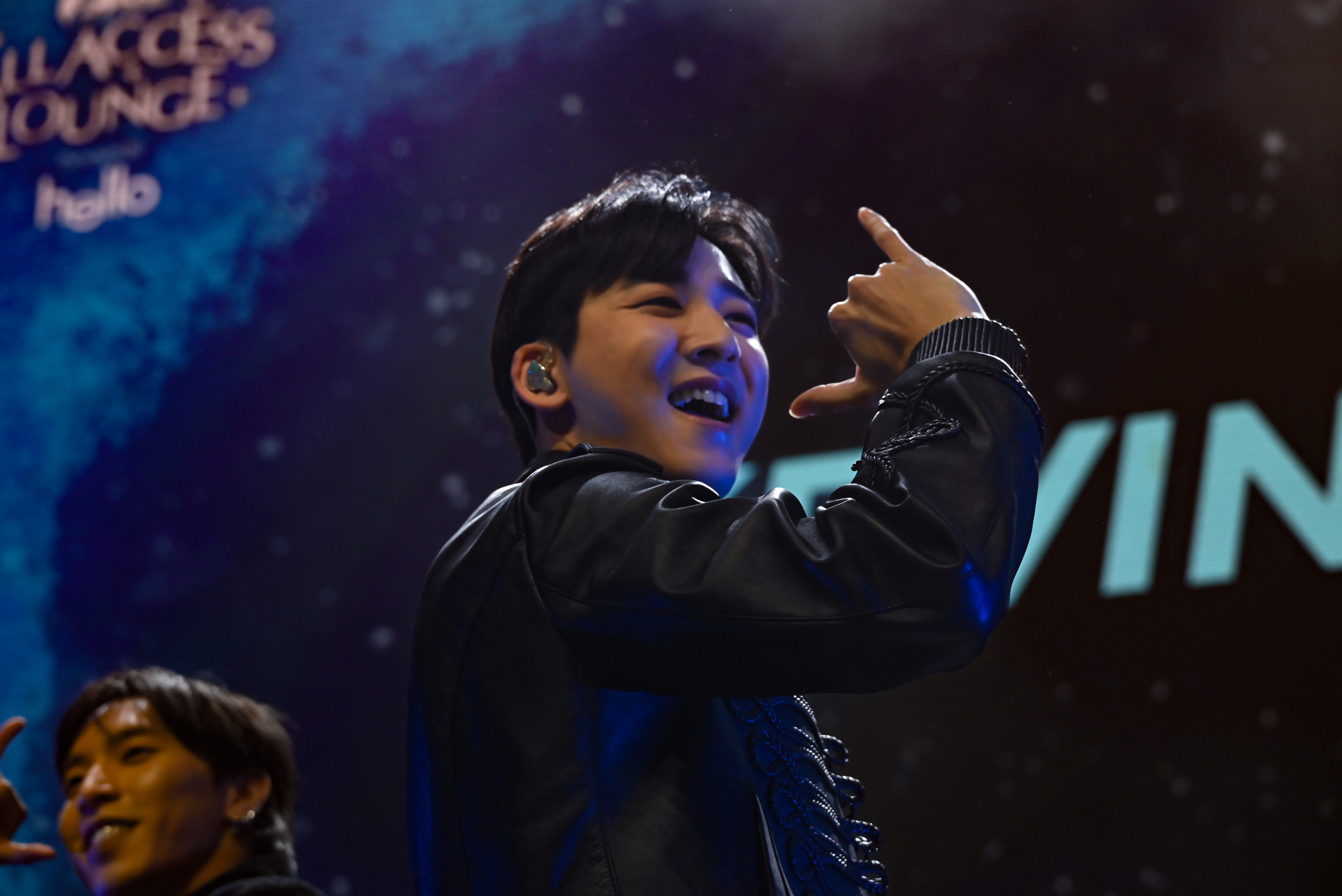 Kevin Woo performs at Jingle Ball at MSG.