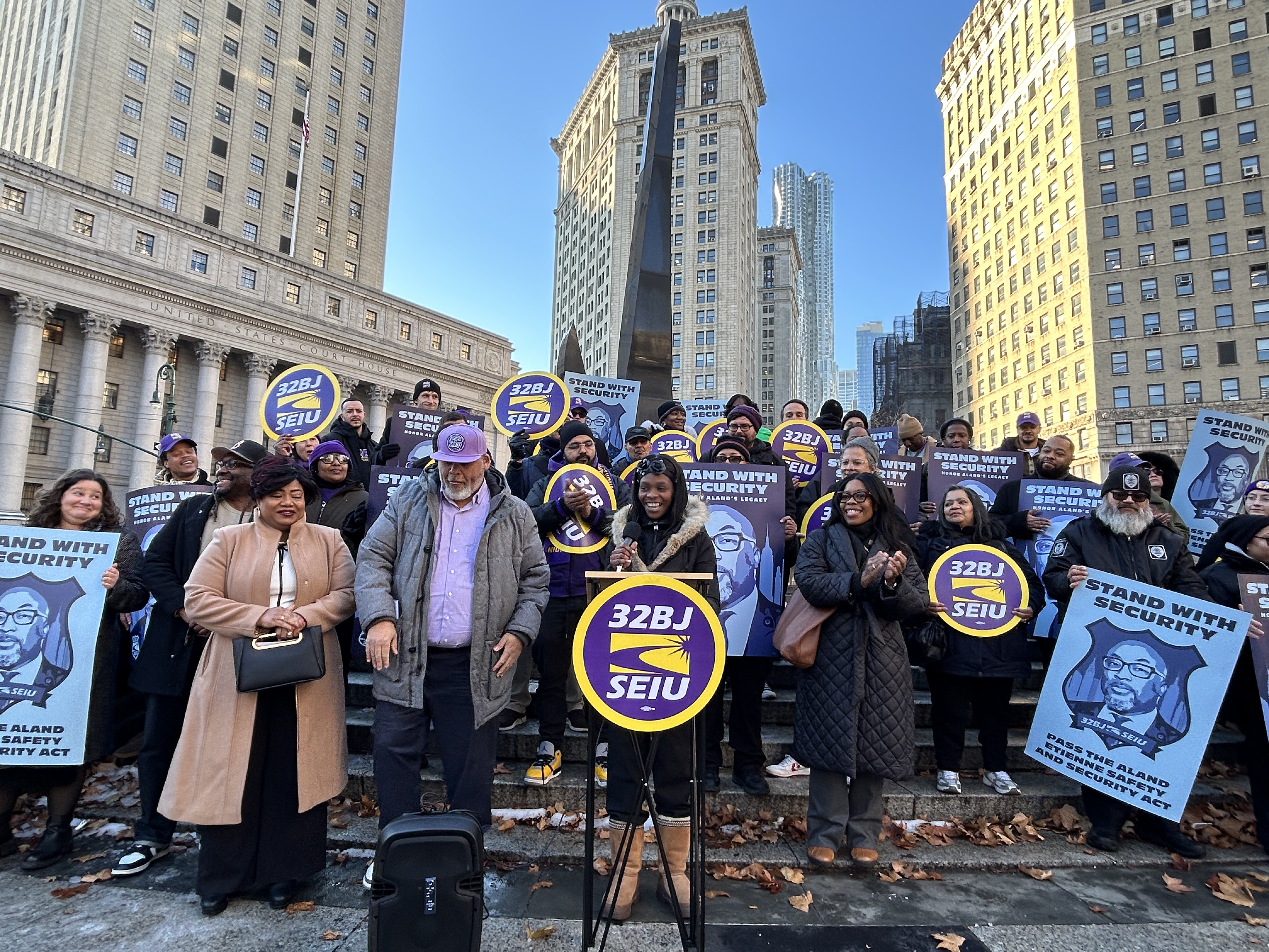 Raven Skinner, NYC Security Officer.