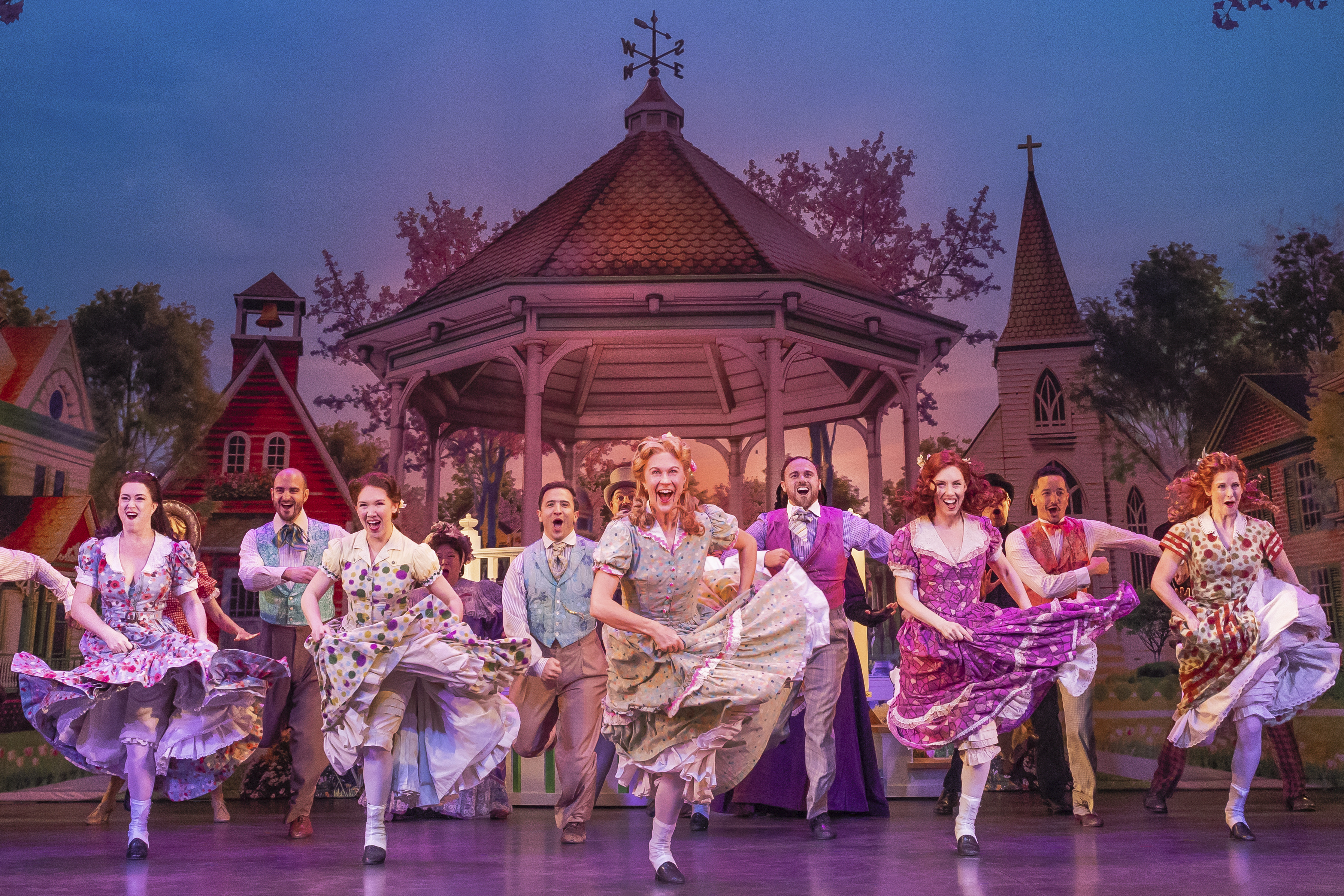 The cast of "Schmigadoon!"