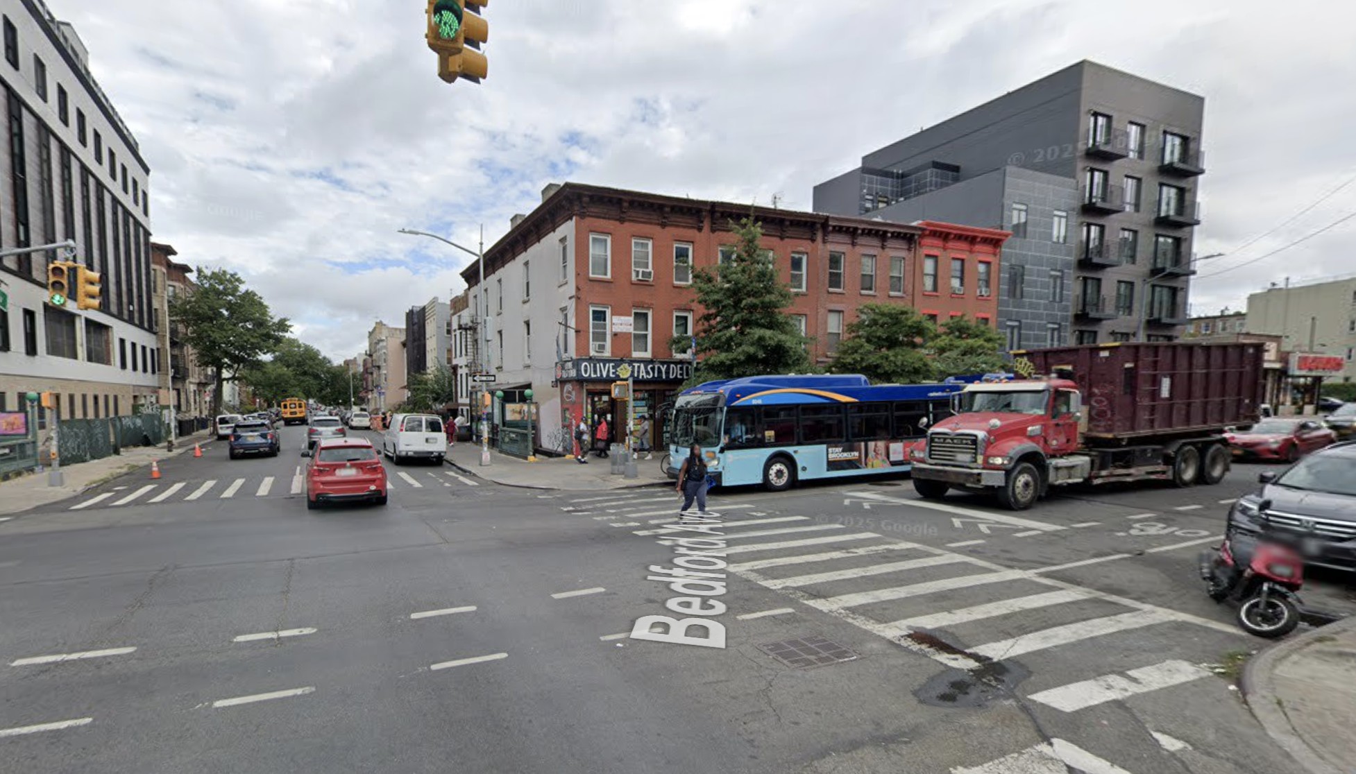 Brooklyn intersection where e-bike rider was struck and advocates want protected bike lane