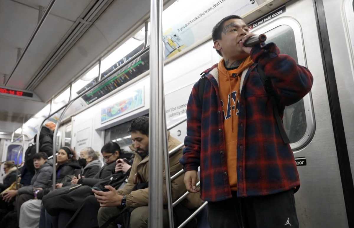 Daniel Ballesteros: The rapper who turned New York's subway into his stage amNewYork