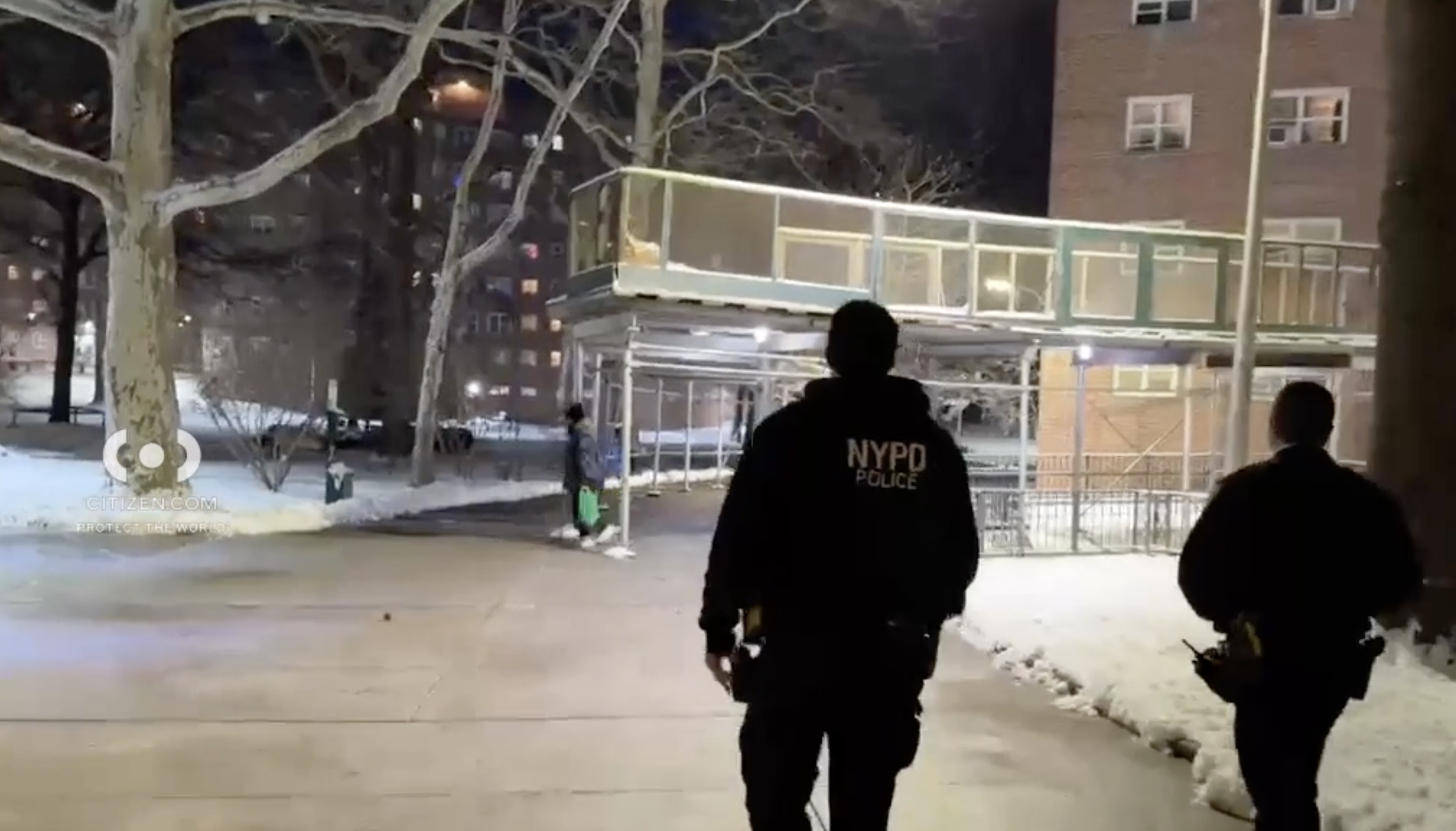 Bronx double shooting scene