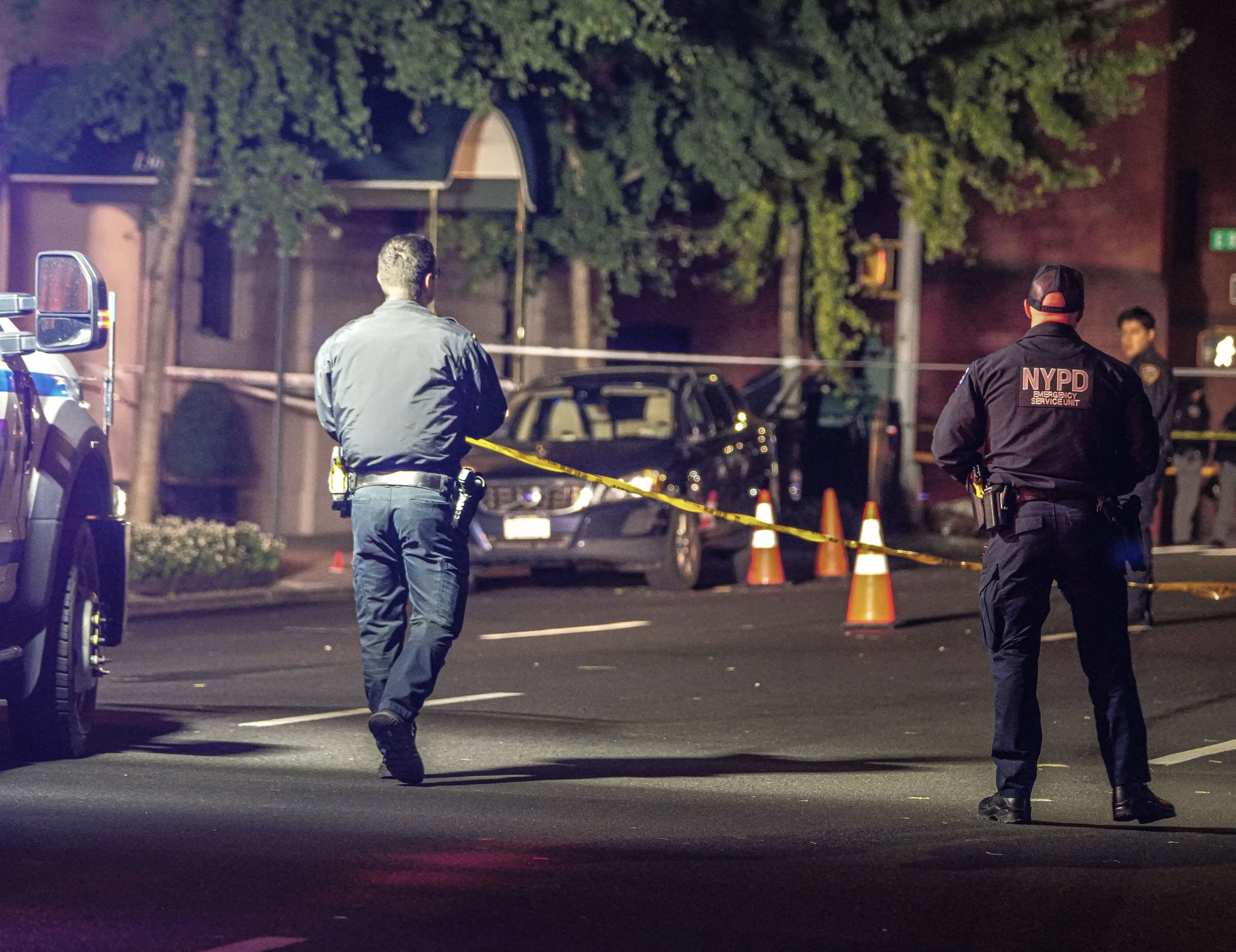 scene where man was shot dead