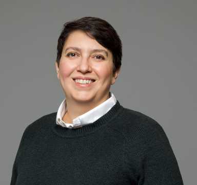 Shireen Barday, the United States Bankruptcy Court for the Southern District of New York's newest bankruptcy judge, stands smiling.