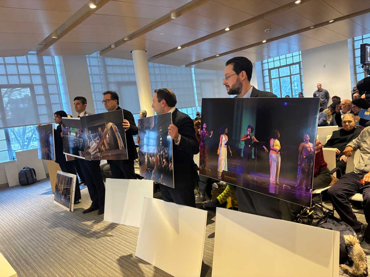 The Landmarks Preservation Commission heard arguments for saving West Park Presbyterian Church.