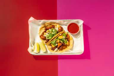 Taqueria Condesa tacos al pastor