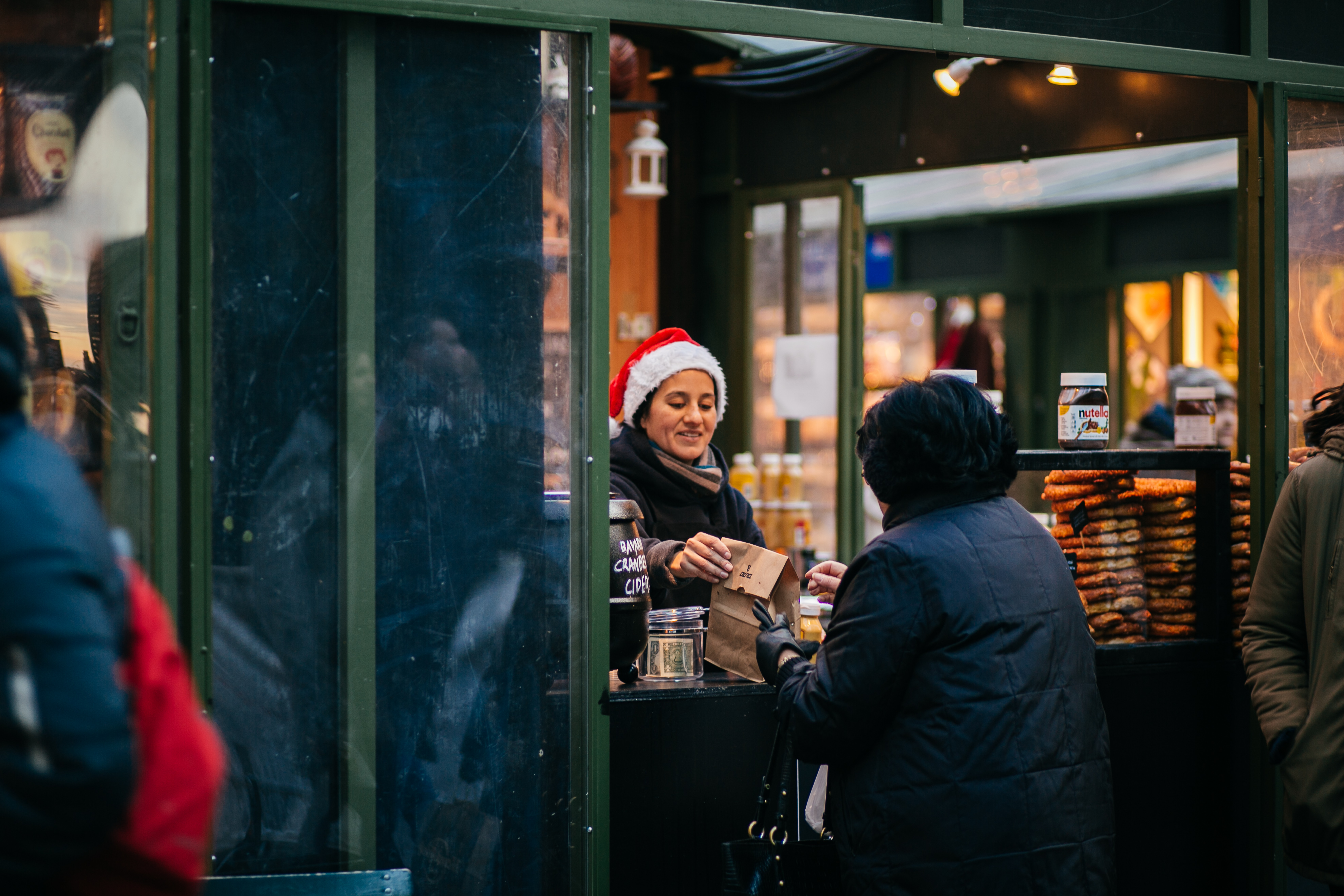 The Holiday Shops in Bryant Park's Winter Village in New York City have become a staple during the holiday season.