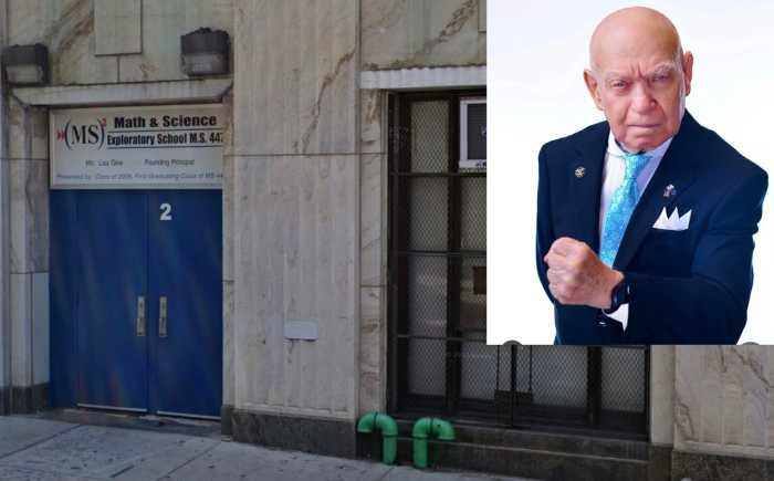 Outrage after Brooklyn middle school principal rejects Holocaust survivor speaker over 'messages around Israel and Palestine' 1 entrance to Brooklyn school where Holocaust survivor was denied the opportunity to speak to students