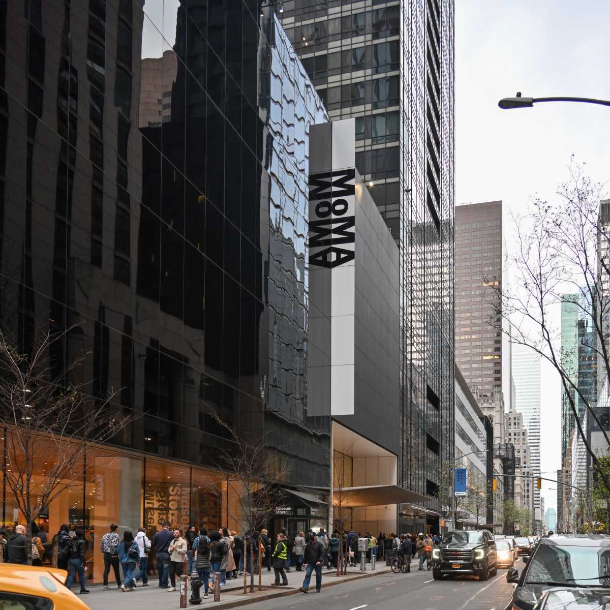 Museum of Modern Art entrance