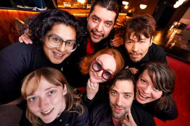 Team at Oddball in the East Village