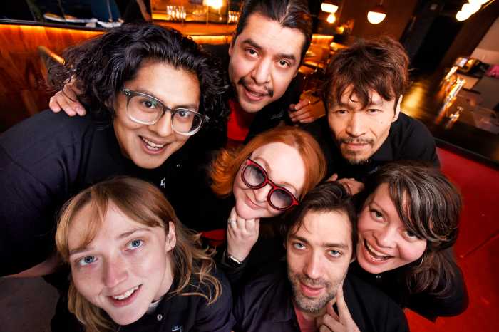 Oddball opens in the East Village, with a creative team mixing offbeat drinks and eclectic comfort food 1 Team at Oddball in the East Village