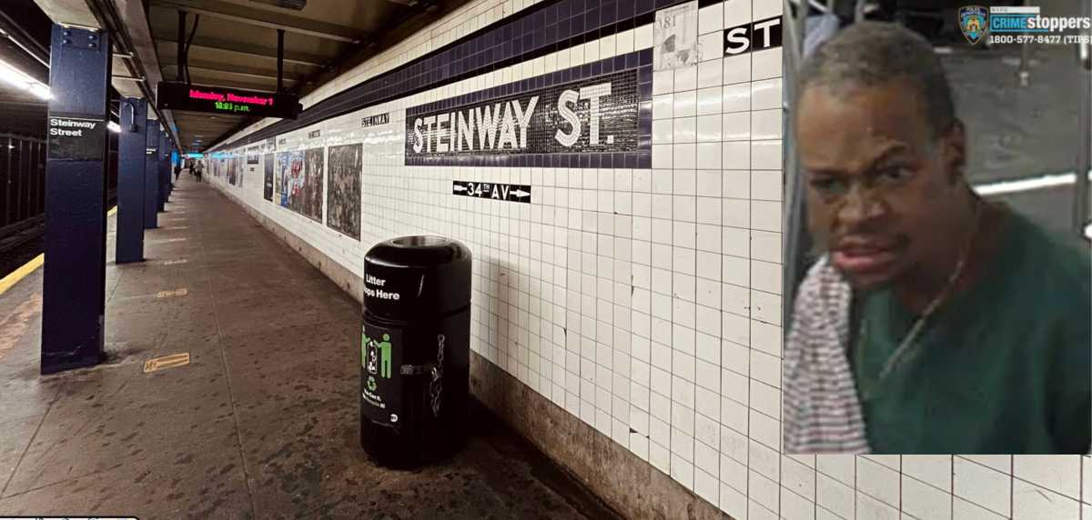 Man repeatedly stabbed on board Queens train; suspect at large