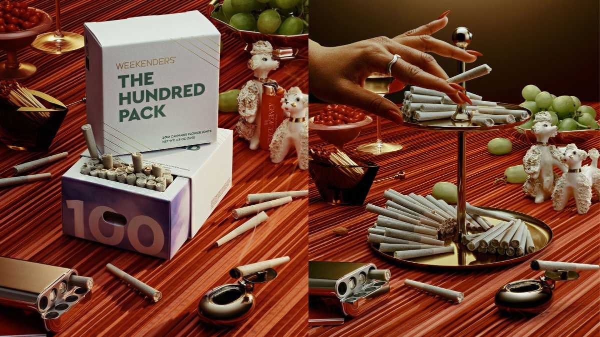 cannabis packs from The travel agency and Weekenders