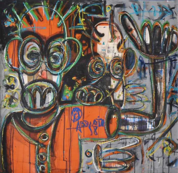 Untitled work by Aboudia