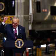 Dire consequences loom for NYC area if Trump allows Gateway Tunnel rail project to stall without funding, Schumer warns 5 Chuck Schumer speaks about Gateway Tunnel project