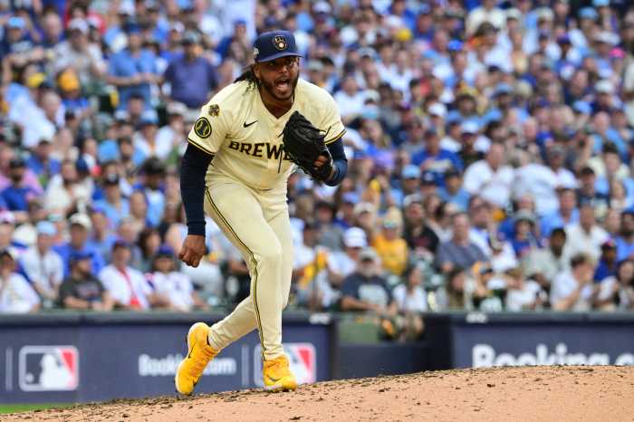 If things fall right, Mets have 'multiple' No. 1 starters after Freddy Peralta trade 1 Freddy Peralta Mets Brewers trade