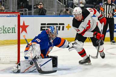 Ilya Sorokin Islanders Devils shutout