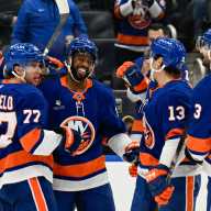 Islanders' Anthony Duclair hoping monster night vs. Devils is start of bringing 'bring more to the table' 11 Anthony Duclair hat trick Islanders Devils