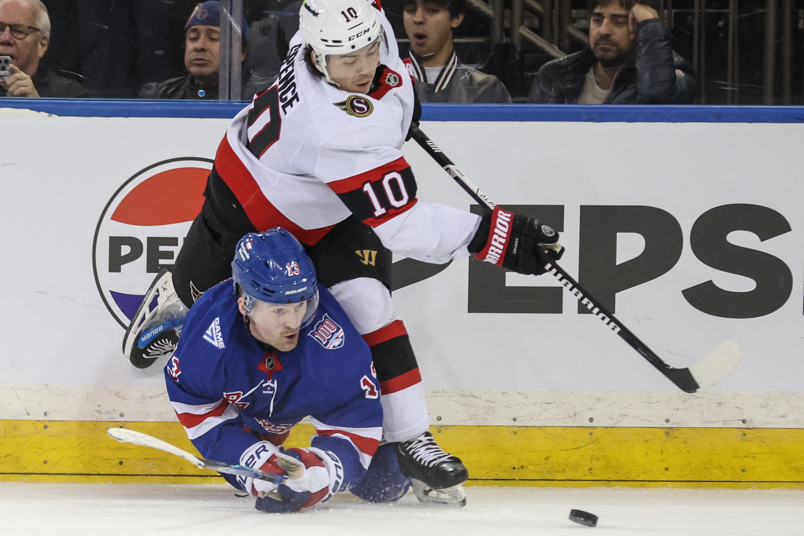 Alexis Lafreniere Rangers Senators