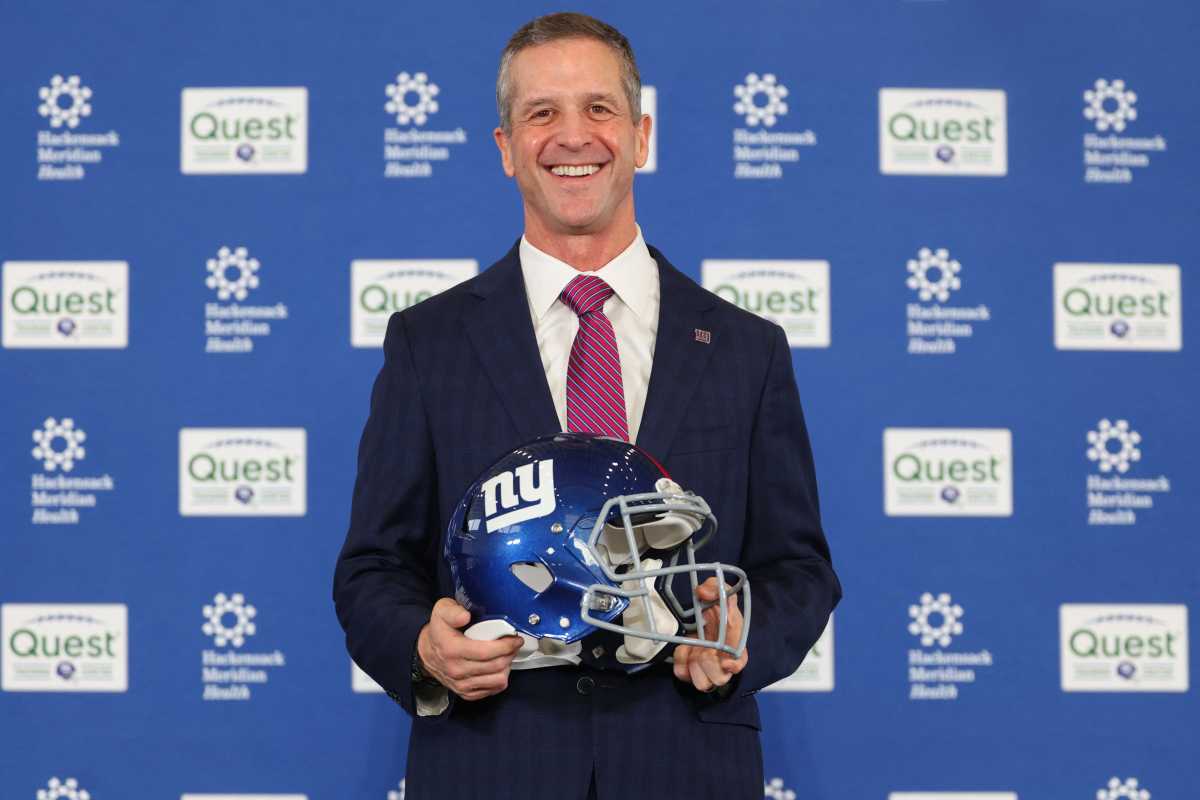John Harbaugh Giants intro presser