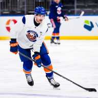Carson Soucy: Rangers GM Chris Drury 'did me a favor' with trade to Islanders 9 Carson Soucy Islanders morning skate debut