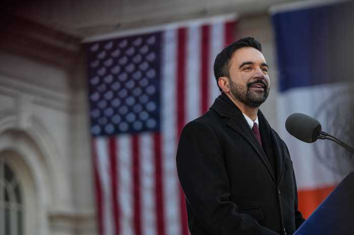 Mayor Zohran Mamdani addresses New York City in his inauguration address.