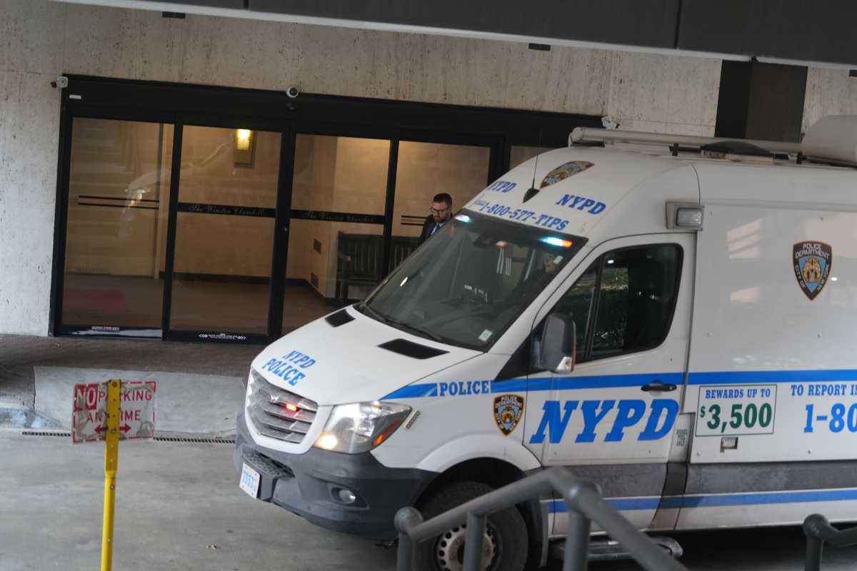 Police at scene of murder-suicide in the Bronx