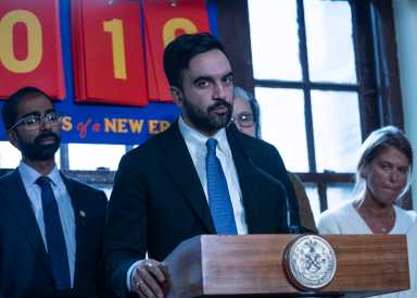 Mayor Zohran Mamdani.